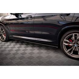 Maxton - SET DES DIFFUSEUR DES BAS DE CAISSE V.1 BMW X3 M40d / M40i / M-Pack G01 Noir Brillant Maxton - SET DES DIFFUSEUR DES BAS DE CAISSE V.1 BMW X3 M40d / M40i / M-Pack G01 Noir Brillant