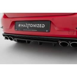 Maxton - CENTRAL ARRIÈRE SPLITTER VW GOLF VII R (APRES FACELIFT) Noir Brillant Maxton - CENTRAL ARRIÈRE SPLITTER VW GOLF VII R (APRES FACELIFT) Noir Brillant