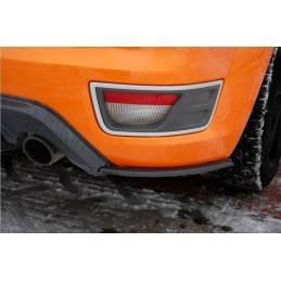 Maxton - Lame Du Pare-Chocs Arriere V.2 Ford Focus ST Mk2 Noir Brillant