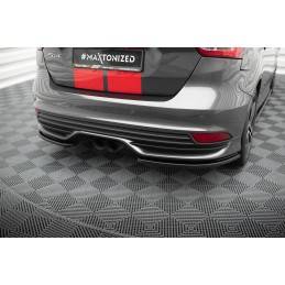 Maxton - Lame Du Pare-Chocs Arriere Ford Focus ST Mk3 FL Noir Brillant Maxton - Lame Du Pare-Chocs Arriere Ford Focus ST Mk3 FL Noir Brillant