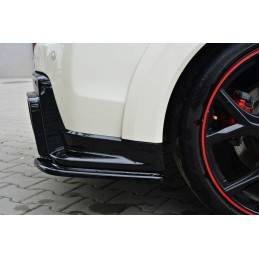 Maxton - LAME DU PARE CHOCS ARRIERE HONDA CIVIC IX TYPE R Noir Brillant