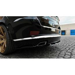 Maxton - LAME DU PARE CHOCS ARRIERE Jeep Grand Cherokee WK2 Summit (APRES FACELIFT) Noir Brillant
