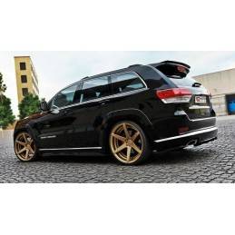 Maxton - LAME DU PARE CHOCS ARRIERE Jeep Grand Cherokee WK2 Summit (APRES FACELIFT) Noir Brillant