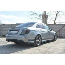 Maxton - LAME DU PARE CHOCS ARRIERE Mercedes C sedan / Estate AMG-Line W204 / S204 Noir Brillant Maxton - LAME DU PARE CHOCS ARRIERE Mercedes C sedan / Estate AMG-Line W204 / S204 Noir Brillant