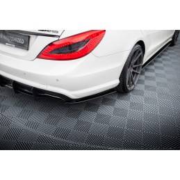 Maxton - LAME DU PARE CHOCS ARRIERE MERCEDES CLS C218 AMG LINE Noir Brillant Maxton - LAME DU PARE CHOCS ARRIERE MERCEDES CLS C218 AMG LINE Noir Brillant