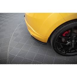Maxton - LAME DU PARE CHOCS ARRIERE RENAULT MEGANE 3 RS Noir Brillant