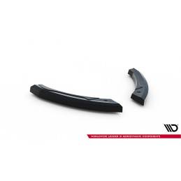 Maxton - LAME DU PARE CHOCS ARRIERE RENAULT MEGANE 3 RS Noir Brillant