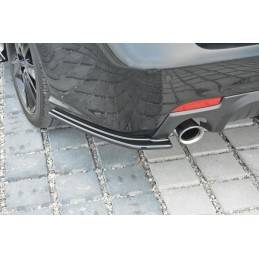 Maxton - LAME DU PARE CHOCS ARRIERE Saab 9-3 Aero Mk2 Facelift Noir Brillant