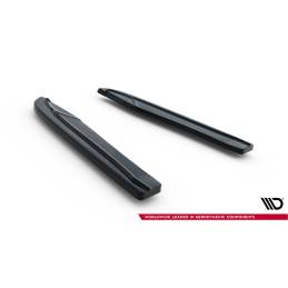 Maxton - Lame Du Pare-Chocs Arriere Skoda Octavia RS Mk3 / Mk3 FL Hatchback / Estate Noir Brillant