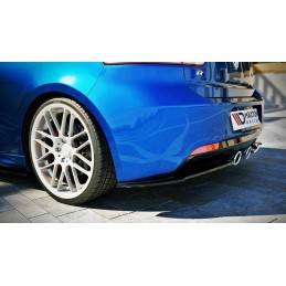 Maxton - LAME DU PARE CHOCS ARRIERE VW GOLF VI R Noir Brillant Maxton - LAME DU PARE CHOCS ARRIERE VW GOLF VI R Noir Brillant
