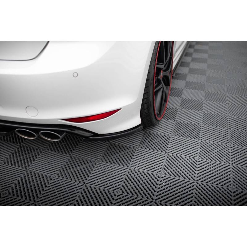Maxton - Lame Du Pare Chocs Arriere V.1 VW Golf 7 R / R-Line Noir Brillant Maxton - Lame Du Pare Chocs Arriere V.1 VW Golf 7 R / R-Line Noir Brillant