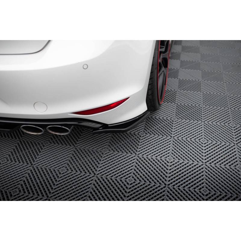 Maxton - LAME DU PARE CHOCS ARRIERE v.2 VW GOLF VII R Noir Brillant Maxton - LAME DU PARE CHOCS ARRIERE v.2 VW GOLF VII R Noir Brillant