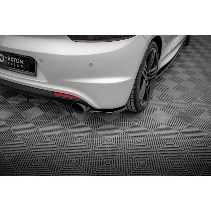 Maxton - LAME DU PARE CHOCS ARRIERE VW SCIROCCO R Noir Brillant