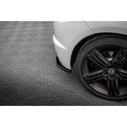 Maxton - LAME DU PARE CHOCS ARRIERE VW SCIROCCO R Noir Brillant