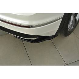 Maxton - LAME DU PARE CHOCS ARRIERE Vw Tiguan Mk2 R-Line Noir Brillant