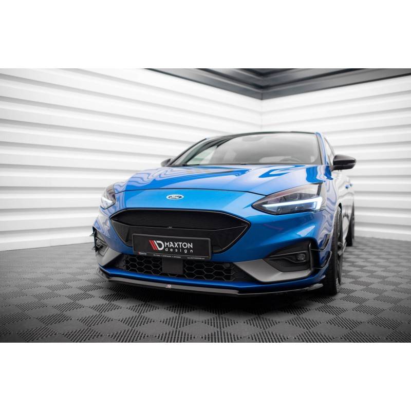 Maxton - Lame Du Pare-Chocs Avant V.3 Ford Focus ST / ST-Line Mk4 Noir Brillant Maxton - Lame Du Pare-Chocs Avant V.3 Ford Focus ST / ST-Line Mk4 Noir Brillant