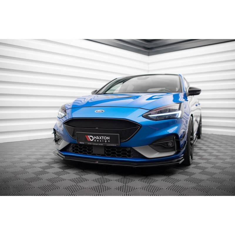 Maxton - Lame Du Pare-Chocs Avant V.5 Ford Focus ST / ST-Line Mk4 Noir Brillant Maxton - Lame Du Pare-Chocs Avant V.5 Ford Focus ST / ST-Line Mk4 Noir Brillant