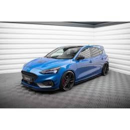 Maxton - Rajouts Des Bas De Caisse Pour V.3 Ford Focus ST / ST-Line Mk4 Noir Brillant