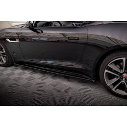Maxton - SET DES DIFFUSEUR DES BAS DE CAISSE JAGUAR F-TYPE Noir Brillant Maxton - SET DES DIFFUSEUR DES BAS DE CAISSE JAGUAR F-TYPE Noir Brillant