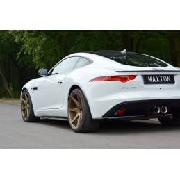 Maxton - SET DES DIFFUSEUR DES BAS DE CAISSE JAGUAR F-TYPE Noir Brillant Maxton - SET DES DIFFUSEUR DES BAS DE CAISSE JAGUAR F-TYPE Noir Brillant