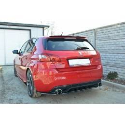 Maxton - CENTRAL ARRIÈRE SPLITTER PEUGEOT 308 II GTI (sans barres verticales) Noir Brillant Maxton - CENTRAL ARRIÈRE SPLITTER PEUGEOT 308 II GTI (sans barres verticales) Noir Brillant